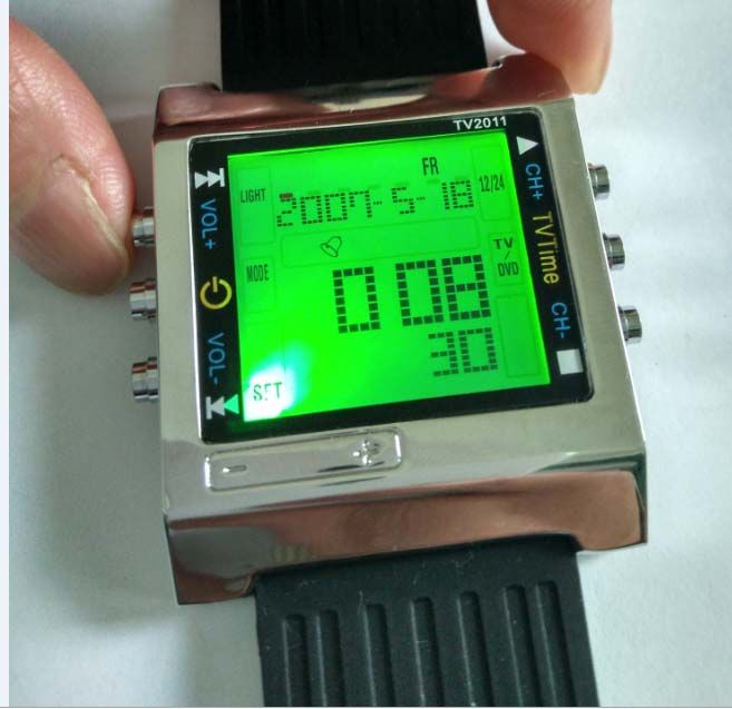 tv wrist watch