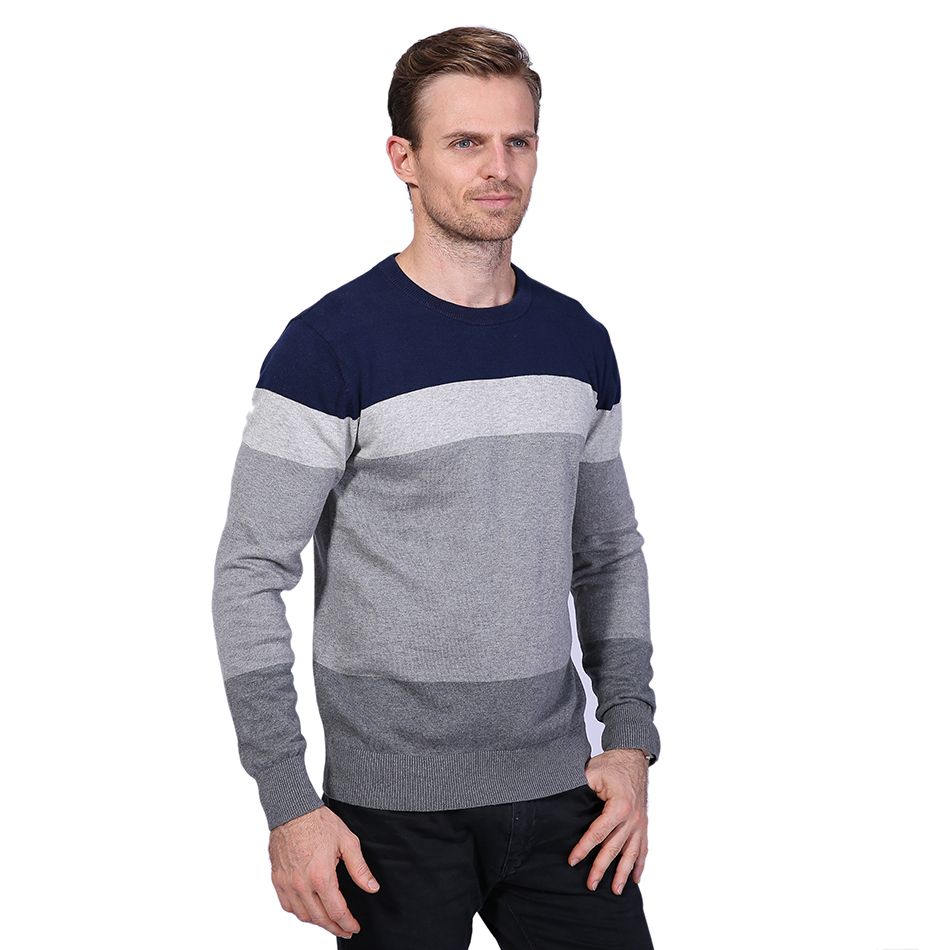 2019 2017 New Brand Sweaters Men Fashion Style Autumn Winter Patchwork Knitted Quality Pullover Men O Neck Casual Mens Sweater M 5XL YH 066 From