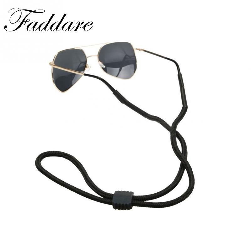 Waymeduo cuerda de deslizamiento gafas de cordón cordón de gafas deportivas ajustables 1 pieza se puede usar para gafas de sol gafas de miopía Gafas de cuerda Pink 70cm gafas de sol 