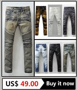 Compra Para Hombre De 2016 Nueva Moda Robin Jeans Famosa Marca De Jeans  Rotos Los Hombres De Gran Tamaño De La Mezclilla Del Dril De Algodón De  Robin Con Alas Para El