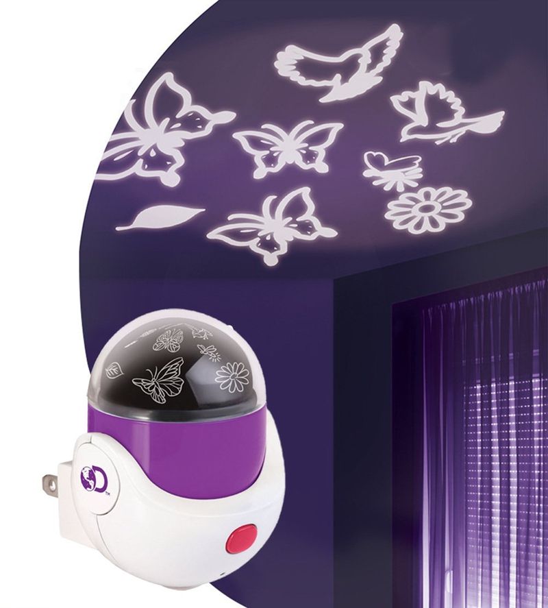 butterfly night light projector