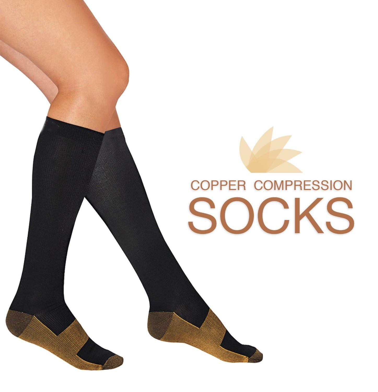 2021 Copper Compression Socks Reduce Swelling Socks Miracle Copper