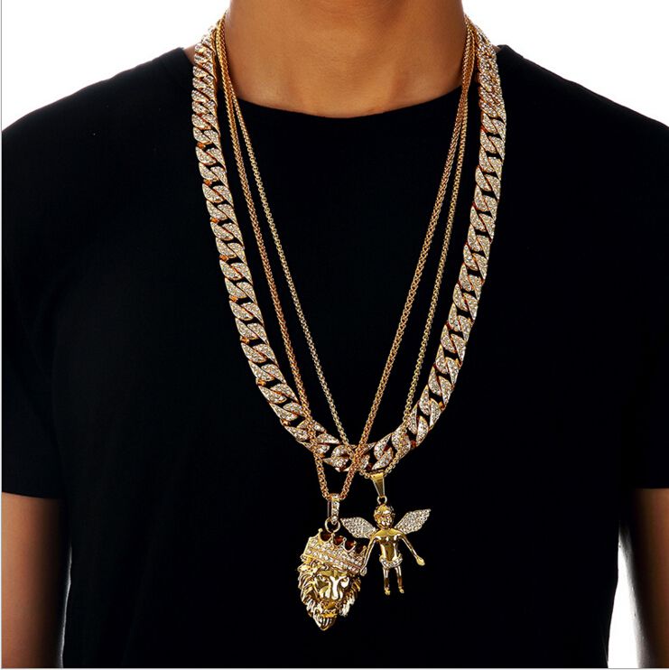 Special Offer Fully Iced Out Cuban Link Chain Up To 61 Off - Iced Out Cuban Link Chain With Pendant