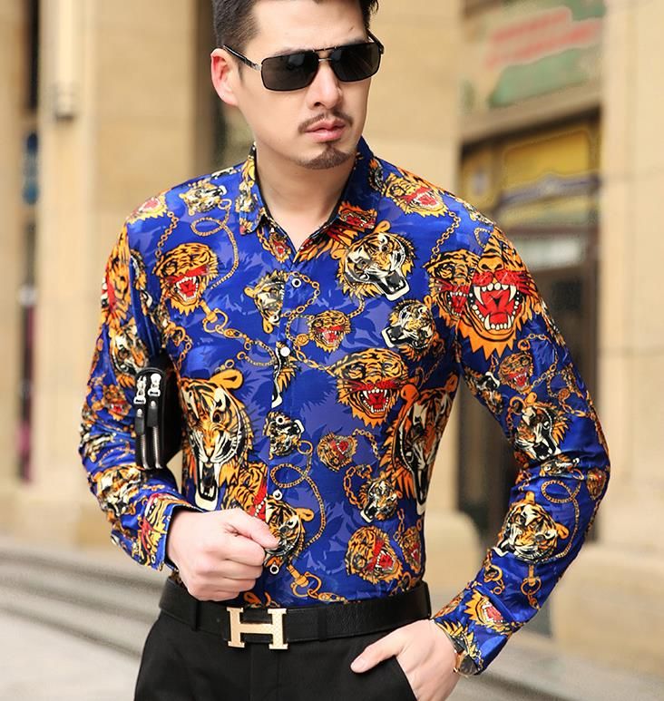 formal silk shirts