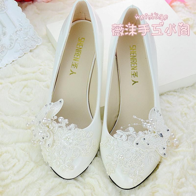 designer wedding shoes low heel