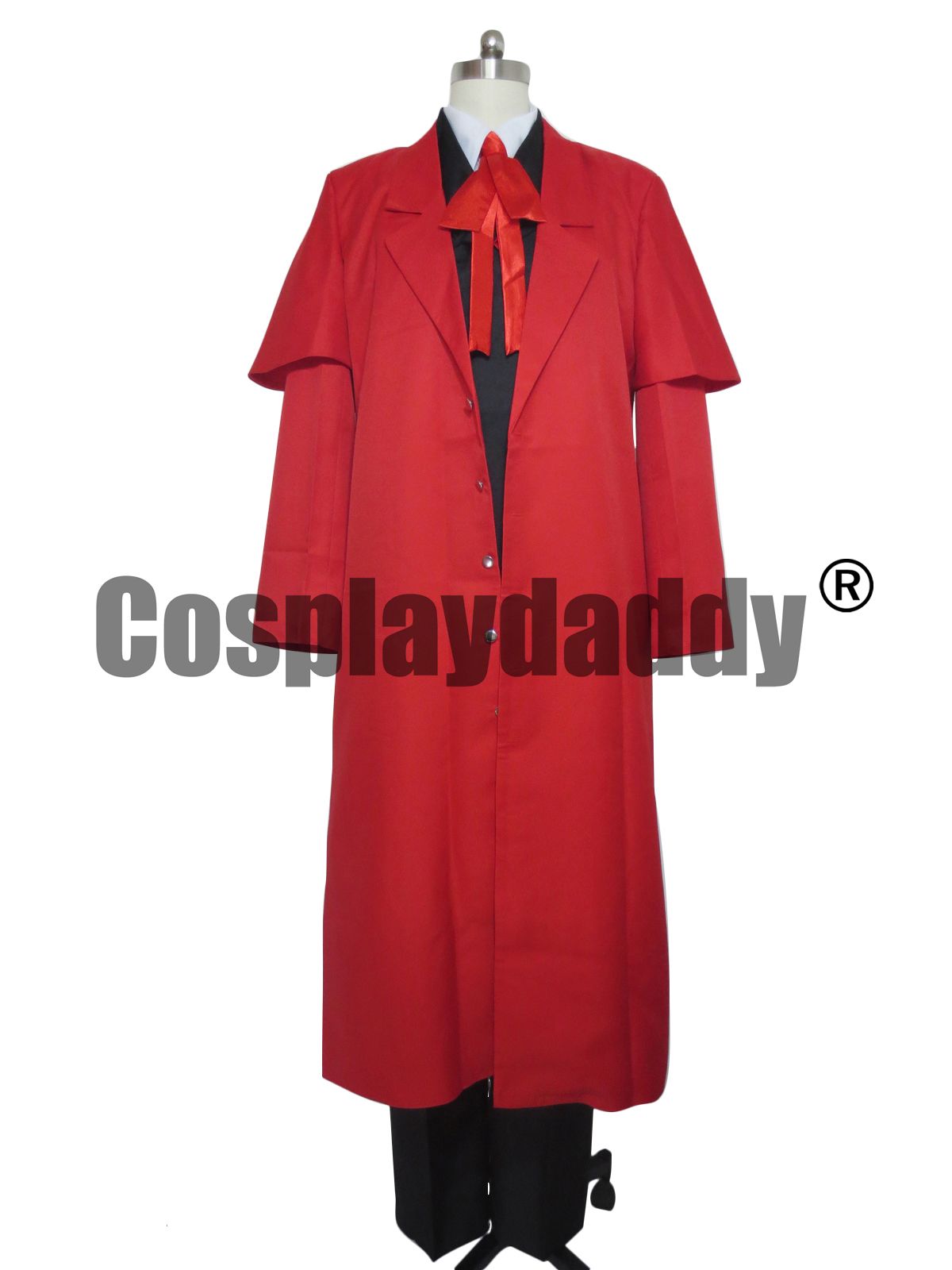 red trench coat costume
