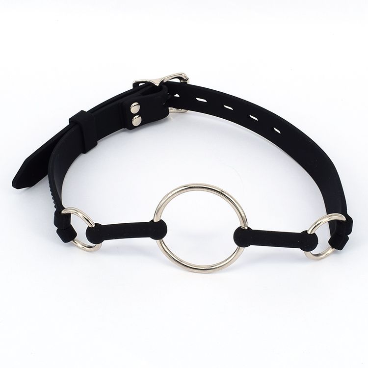 uk based! Metal Open Mouth Gag Single Metal Ring ball Gag ball gag