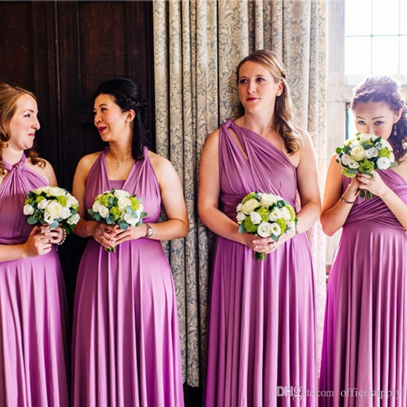 spandex bridesmaid dress
