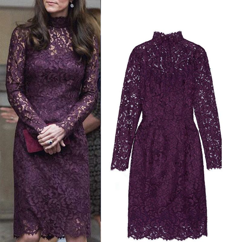 purple one piece dress