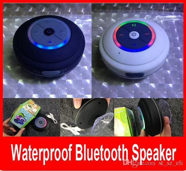 bluetooth speaker shower light