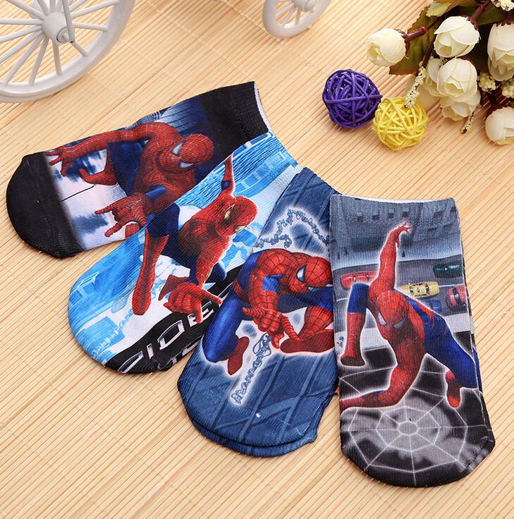 Compre Calcetines Del Bebe De Los Ninos Calcetines Nuevo Belleza Moda Calcetines De Dibujos Animados 3d Spiderman Ninos Calcetines Calcetines De Dibujos Animados Para Los Ninos Del Hombre Arana D539 A 0 42