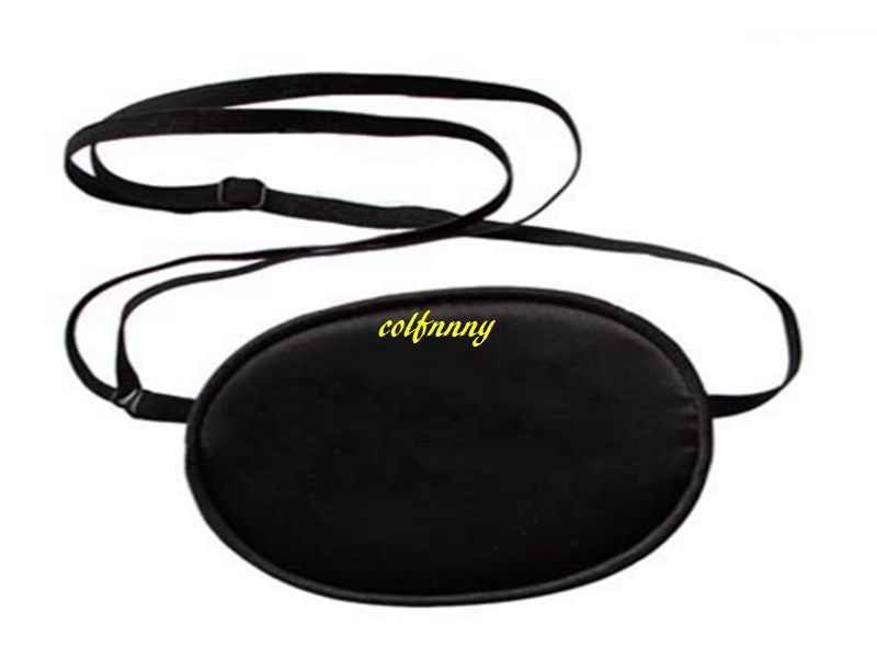 Adult Child Single Eyed Upscale Silk Sleep Eye Mask One Eyed