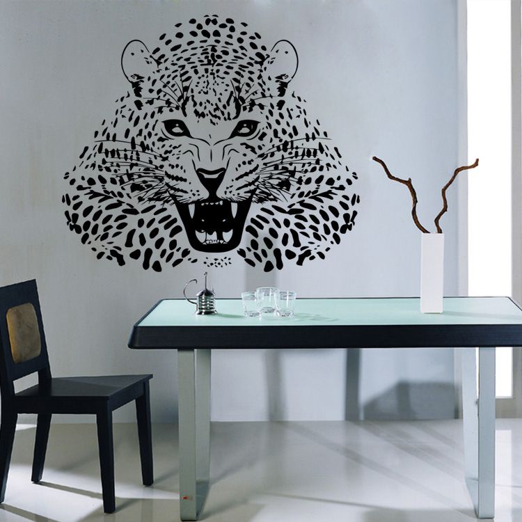 leopard wall decals