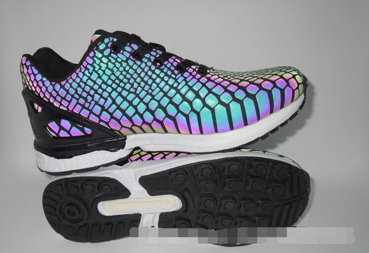 zx flux xeno chameleon shoes reflective shoes