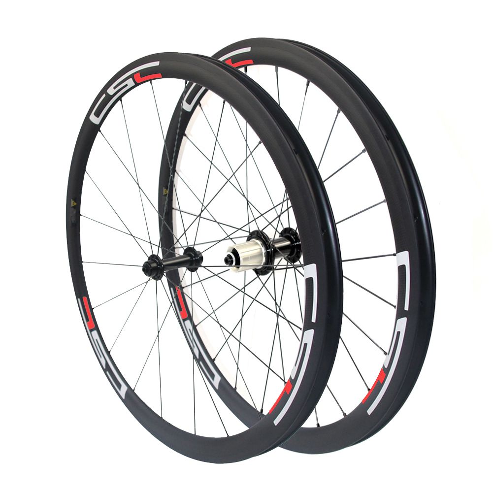 U Shape 38mm Clincher carbon bike cycling wheel rim 23mm 25mm width alloy side
