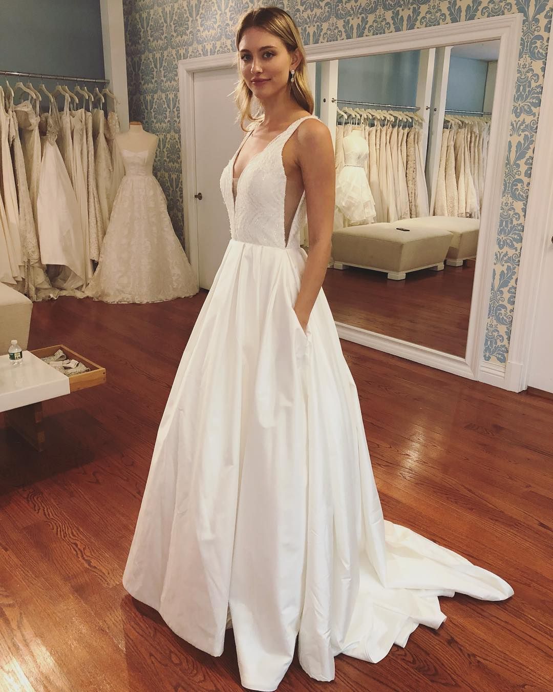 2019 art deco wedding dress