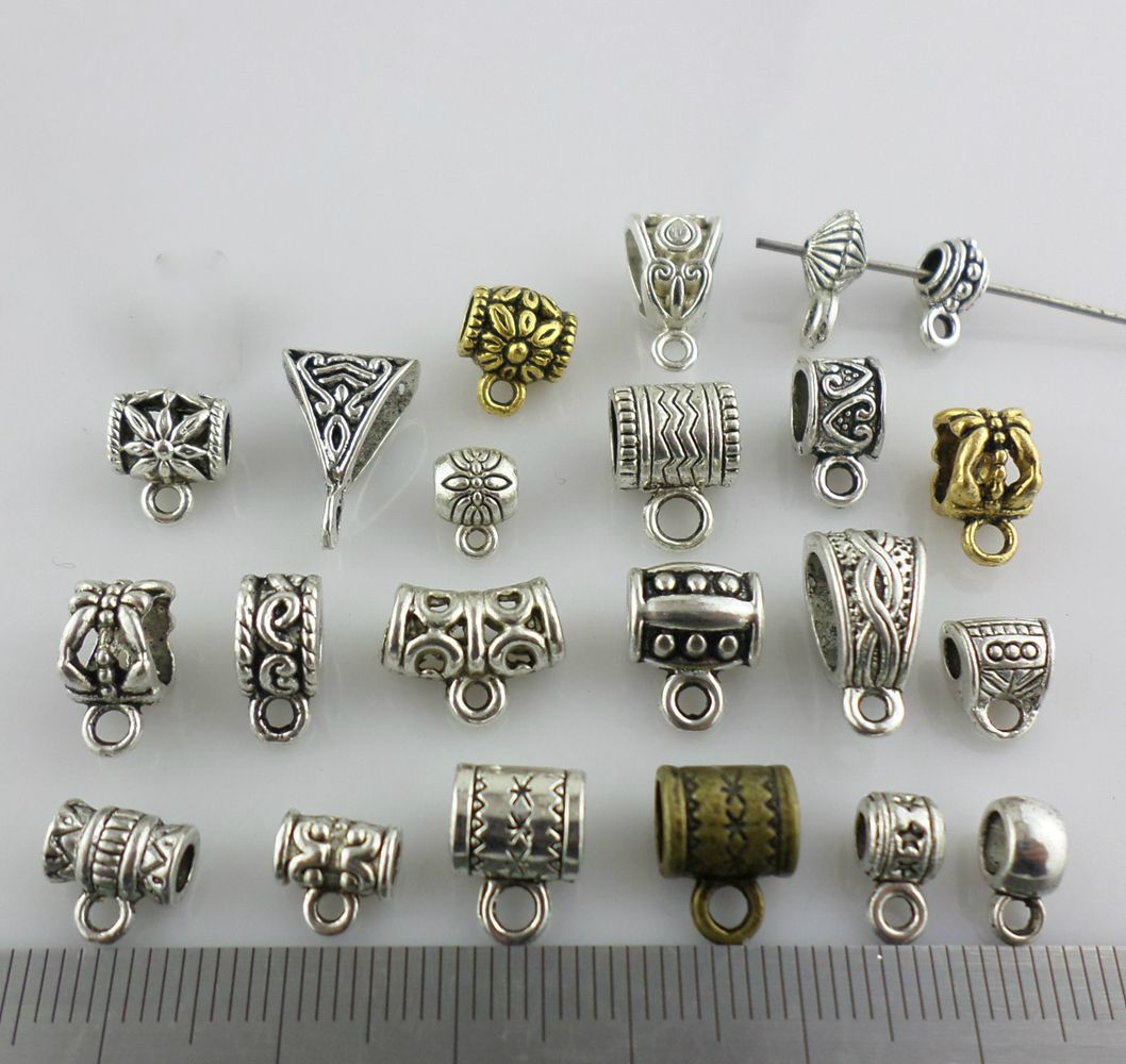 Mixed Styles Choose Connectors Spacer Bail Beads Charms Pendant DIY Findings