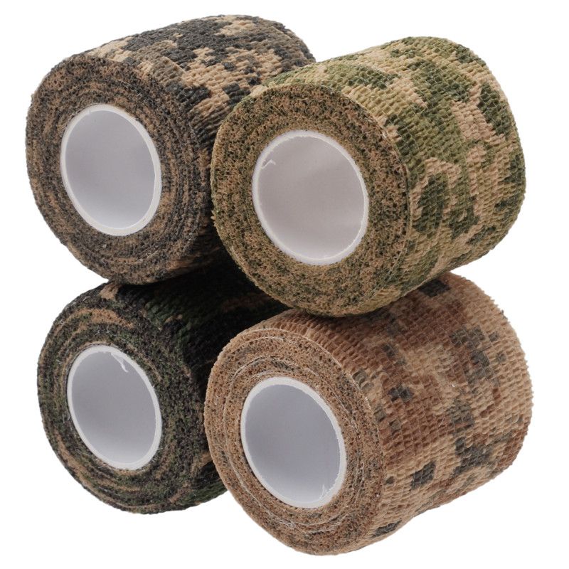 Reusable Tensile Elasticity Tape Camo Hunting Camping Hiking