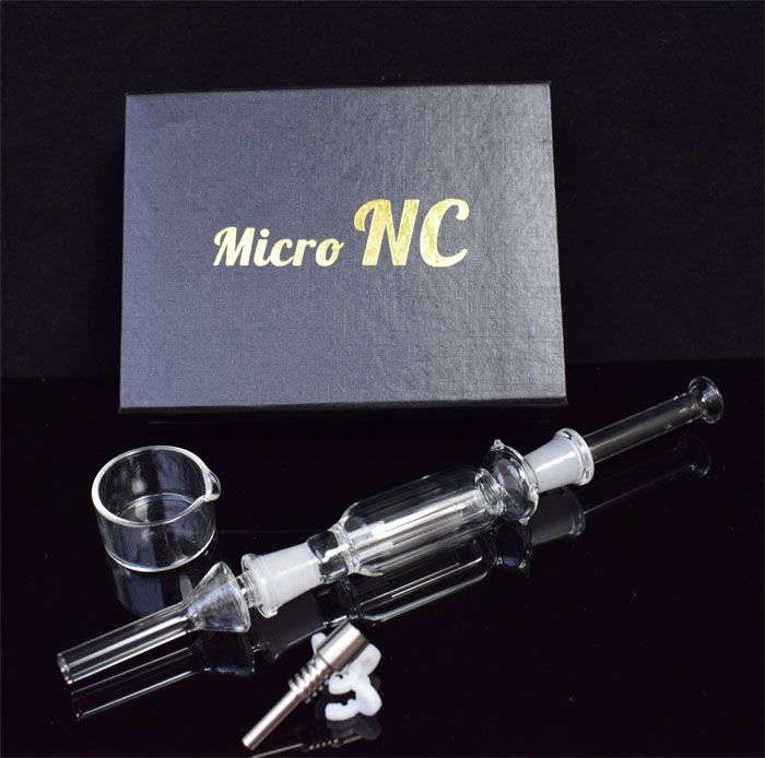 2020 Hot Selling 10mm Micro NC Kit With Titanium Nail Ash Catcher Dab