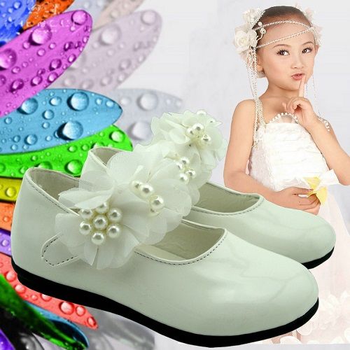 childrens flower girl shoes