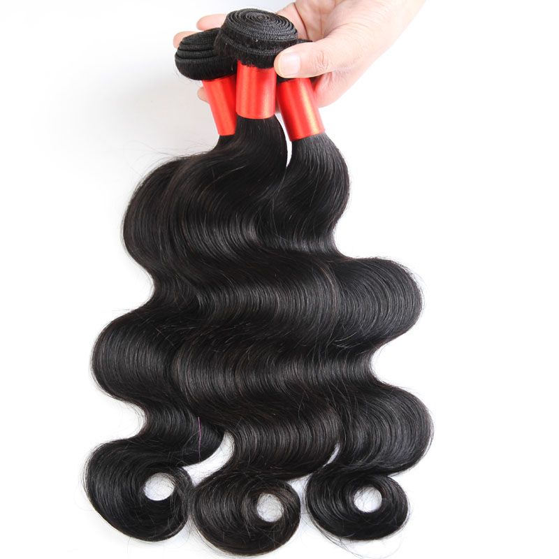 Off Cheap Brazilian Virgin Hair Body Wave Hair Weave Bundles 7a