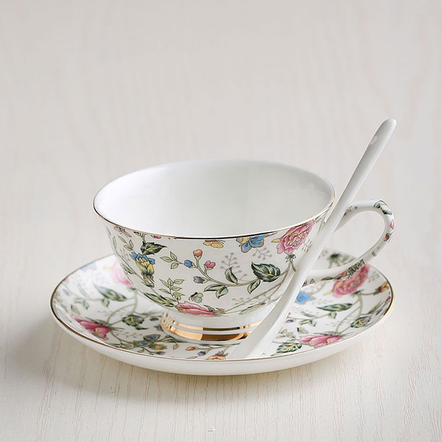 Hotsale Wholesale Classic Bone China Ceramic Tea Cups England Royal