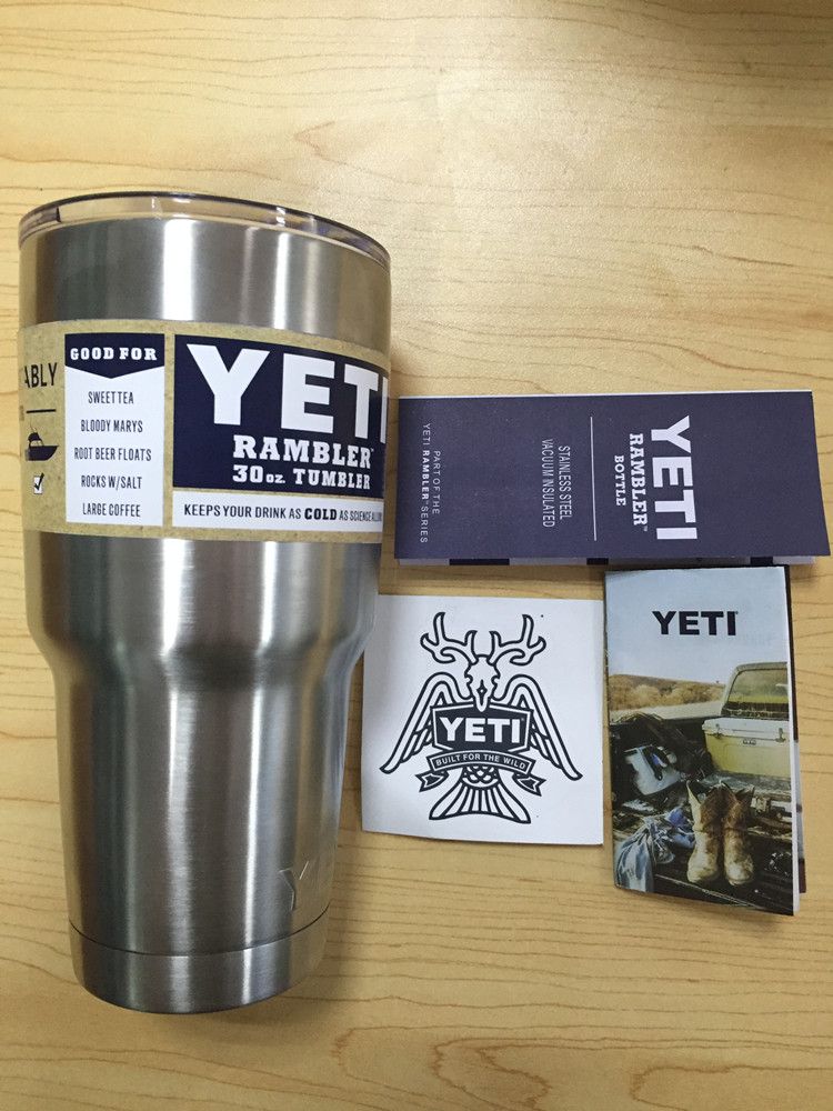 yeti car coffee mug