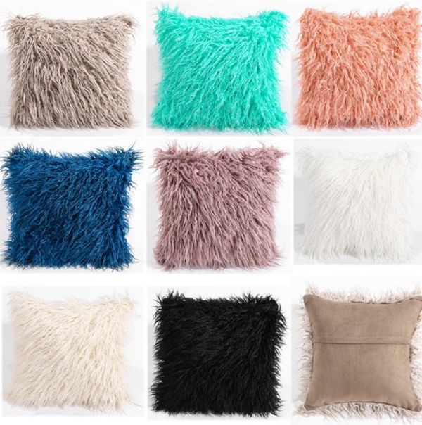 fluffy pillow cases