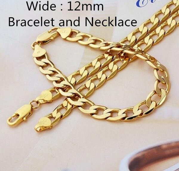 wide :12mm necklace + bracelet