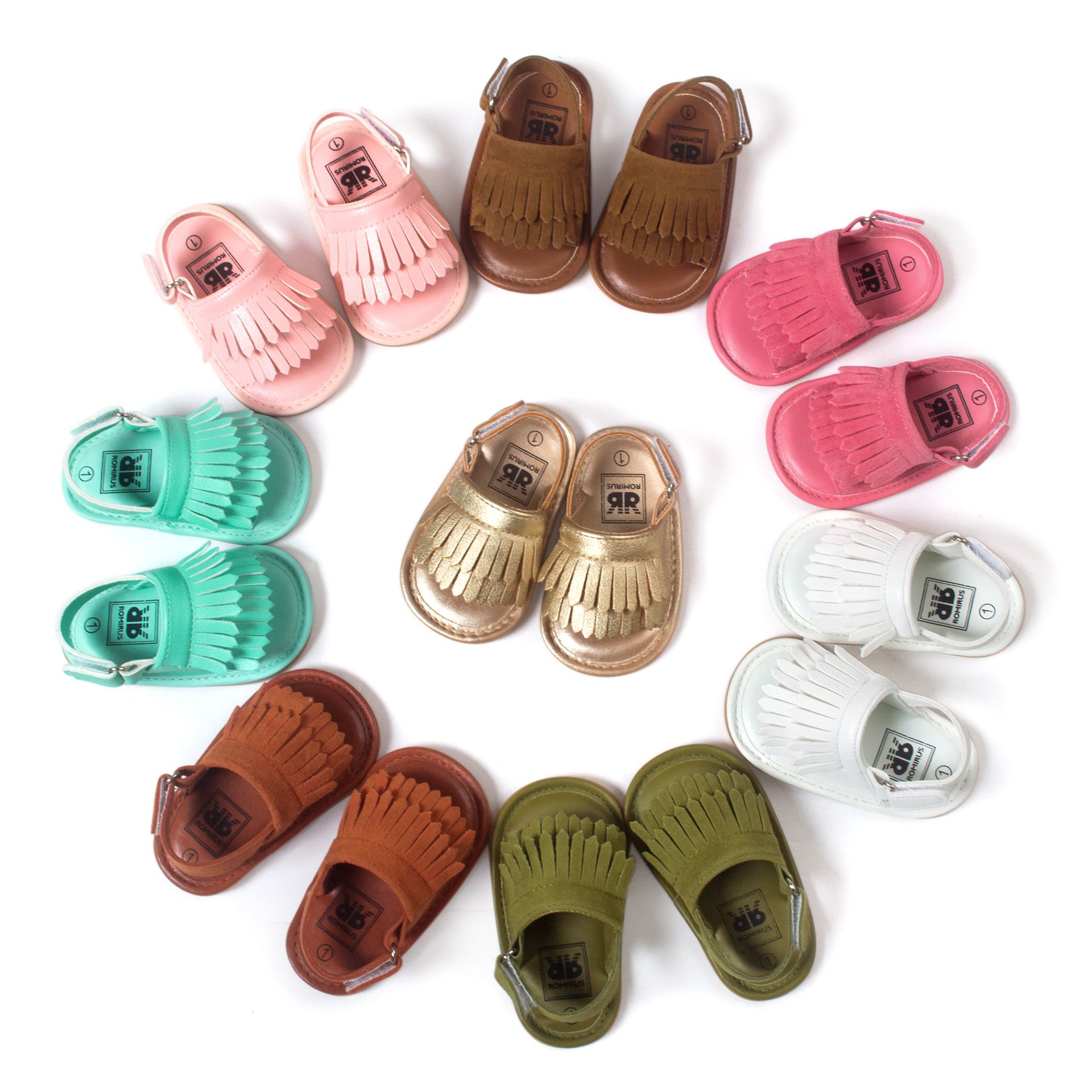 baby moccasin sandals