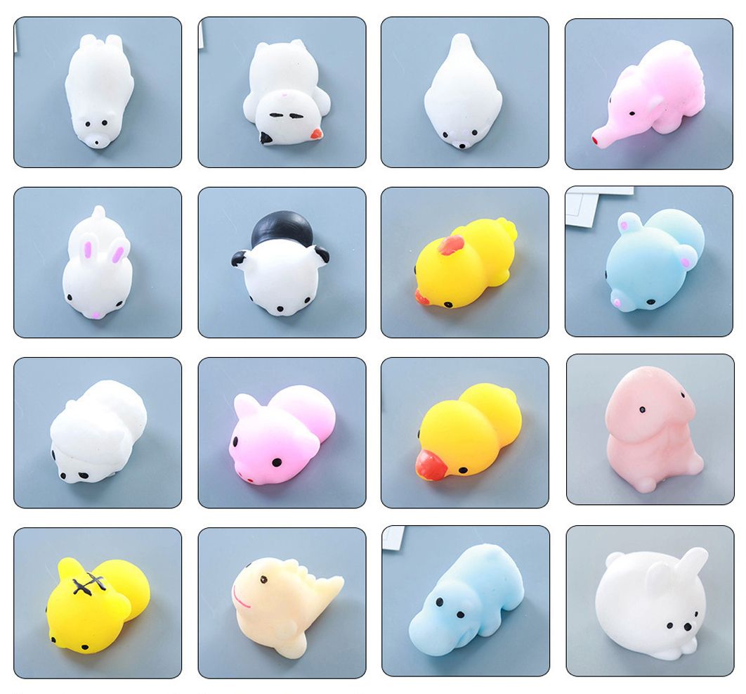 mochi animal squishies