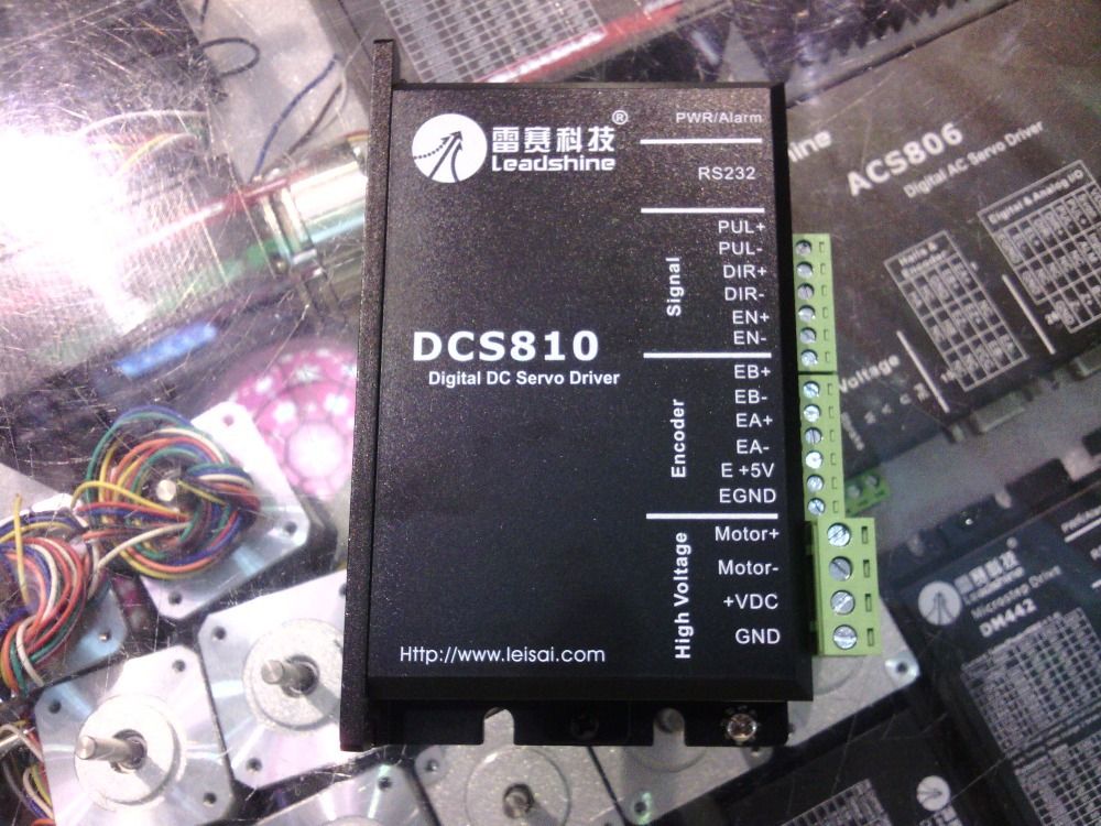 Leadshine DCS810 Leadshine DC Servo Drive Driver Controller 80VDC/20A 400W DC 