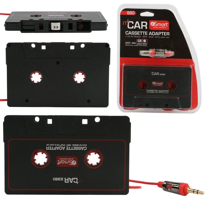 Cassette Car Stereo Tape Adapter For IPod IPhone MP3 Audio AUX CD