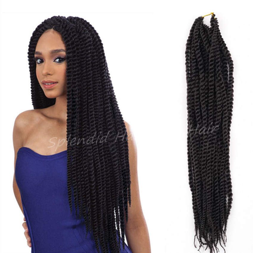Havana Mambo Twist Crochet Braid Hair 18 Ombre Kinky Marley