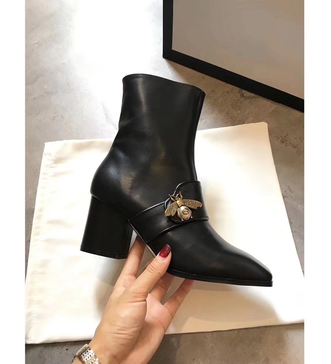 womens fashion boots black