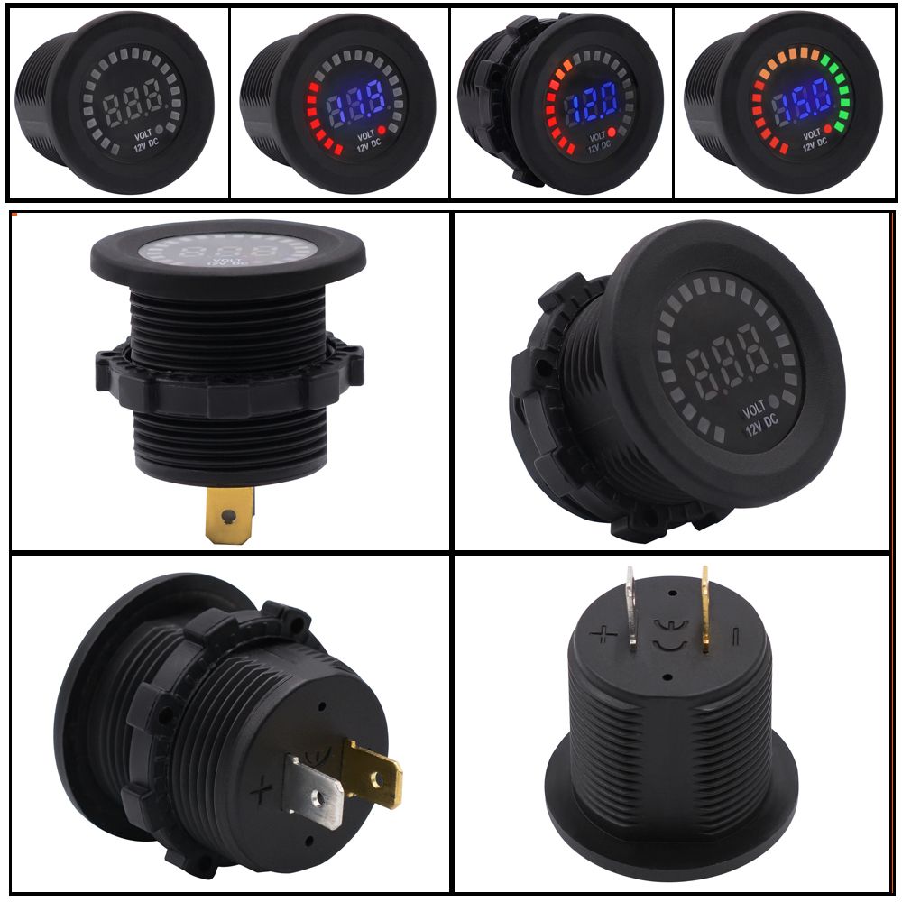 Specializing Dc 12V-60V Panneau LED Numérique Tension Voltmètre Écran Voltmètre