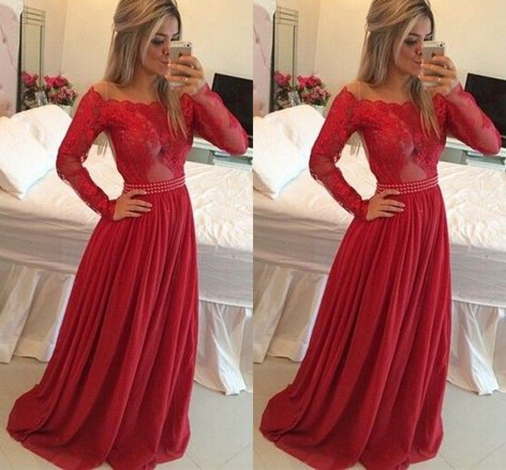 red dress top