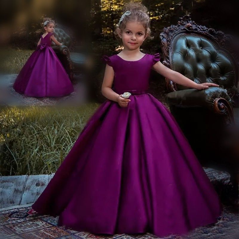 purple birthday dress