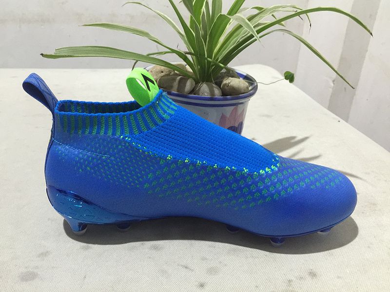 Buy Dropshipping Soccer Shoes Online, Cheap 2016 Green Slip On Soccer Shoes Men Sports Football 