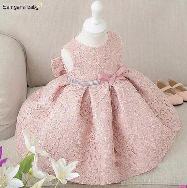 2020 New Born Baby Clothes Girls Birthday Dressy High Grade Girl ...