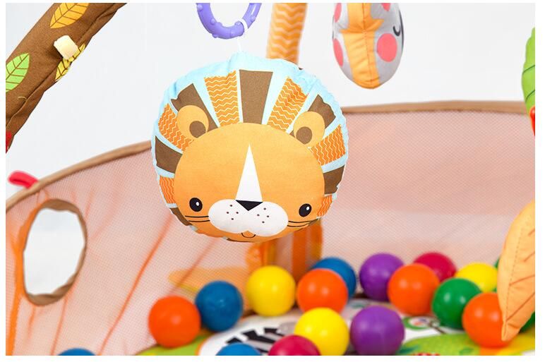 3 in 1 lion activity gym & ball pit