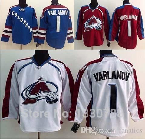 colorado avalanche varlamov jersey