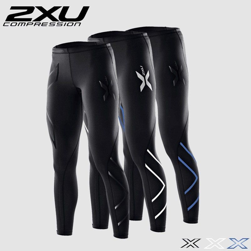 Pants Online Sale Sports 2xu Men&Women Compression Fitness Pant Male Sports Running Clycling Bike Bicycle Pants Tight Bottom 2xu Sport Pants 381239571 |