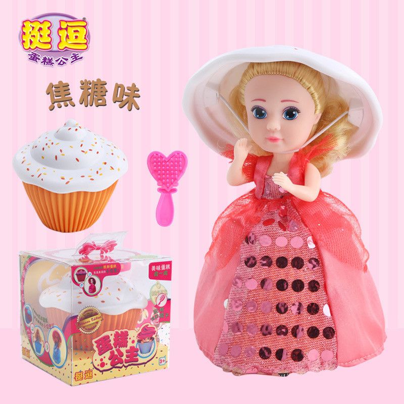 barbie cupcake surprise