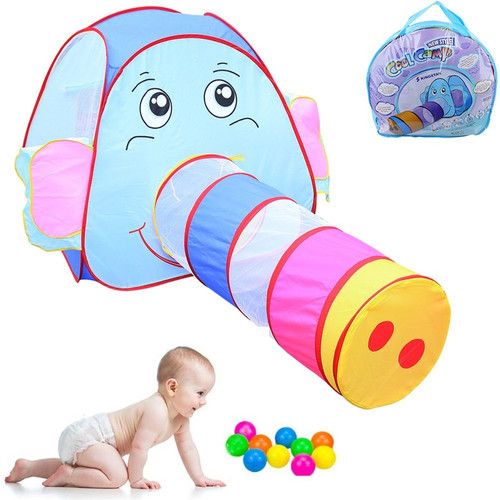 baby crawling tunnel toy