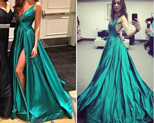 aquamarine evening gowns