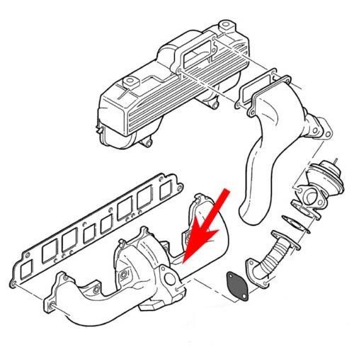 2 pack New VW EGR Blanking plate for T4,T5 4mm steel Vehicle Vehicle