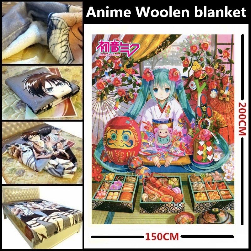 2021 Anime Vocaloid Hatsune Miku Combustion Edition Beautiful Velveteen Woolen Blanket Bed Linings Daily Supplies Present From Fangcheng18 45 23 Dhgate Com