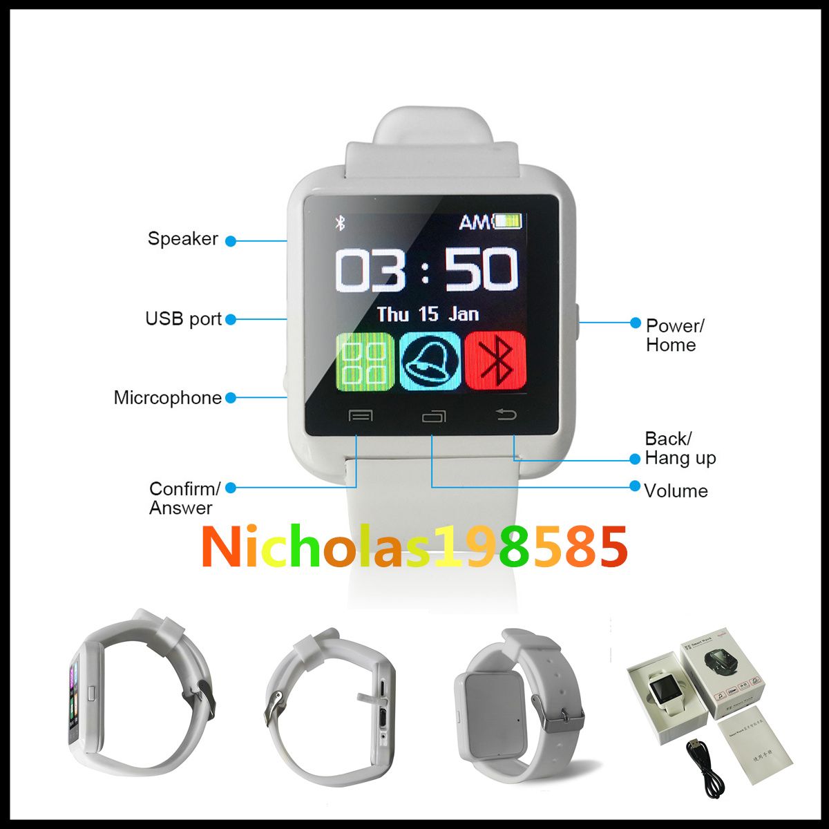 smart watch u8 sim card