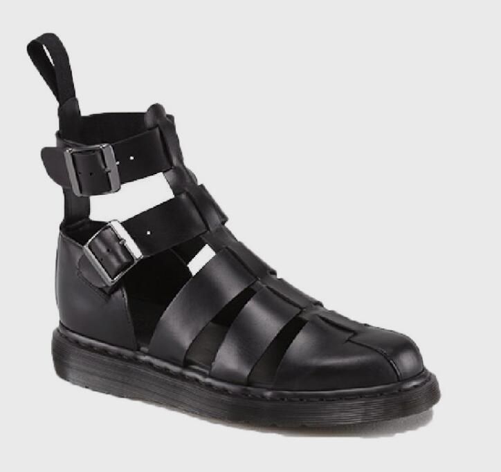 Acquistare 2017 Stivali Estivi Uomo Stivaletti In Vera Pelle Fatti A Mano  Scarpe Da Uomo Gladiatore Sandali Stivaletti Fibbia Botas Economico |  Consegna Veloce E Qualità | DHgate Italy